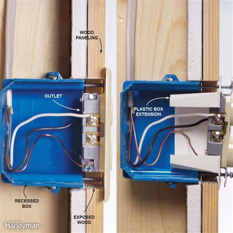 extend electric line from switched light box|extending electrical connections.